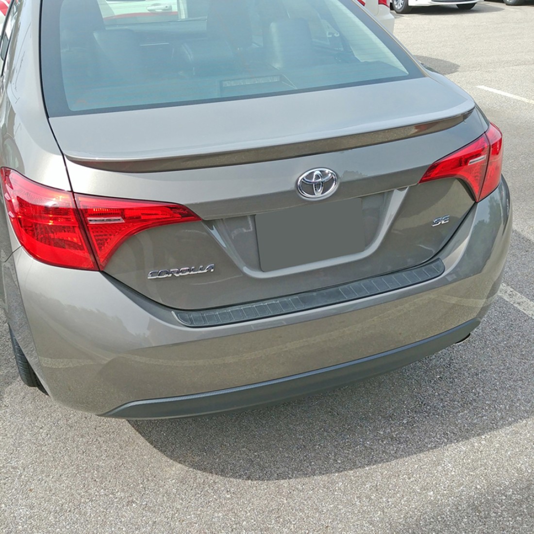Exterior Accessories Toyota Corolla Rear Bumper Protector